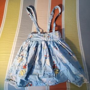 Alice wonderland Hot Topic suspender and skirt